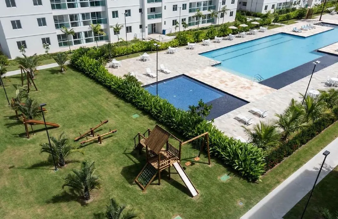 Resort em Porto de Galinhas - Térreo com 03 quartos com suíte top- Condomínio Palm Village Acqua-1